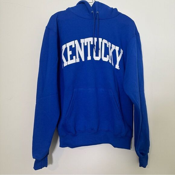 University of Kentucky Hoodie Sz Small Champion Fleece Sweater Pullover Adult - Picture 1 of 4